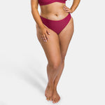 CHLOE BIKINI BOTTOM | DARK RUBY