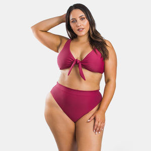 
                  
                    ISABEL BIKINI TOP | DARK RUBY
                  
                