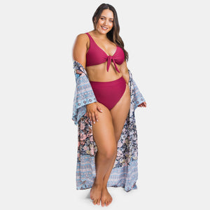 
                  
                    ISABEL BIKINI TOP | DARK RUBY
                  
                