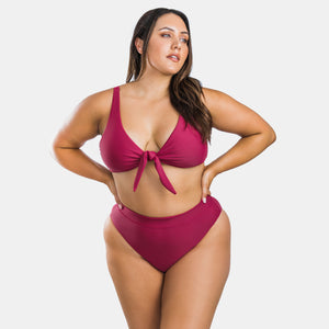 
                  
                    ISABEL BIKINI TOP | DARK RUBY
                  
                