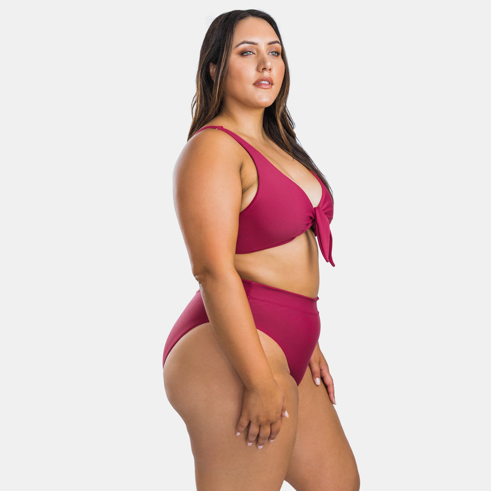 
                  
                    ISABEL BIKINI TOP | DARK RUBY
                  
                