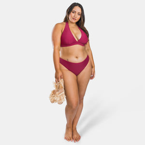 
                  
                    LUELLA BIKINI TOP | DARK RUBY
                  
                
